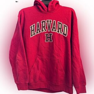 Harvard University Top of the World Hoodie, Medium